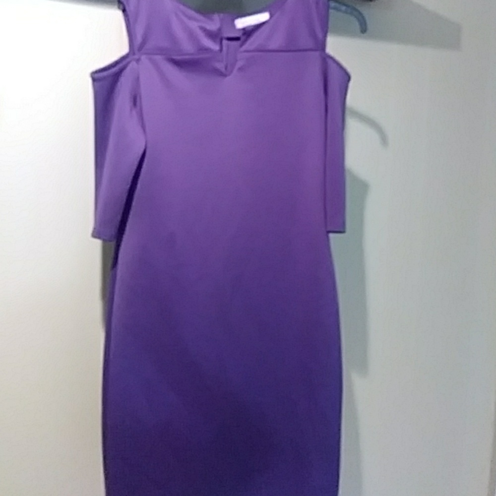 Purple dress